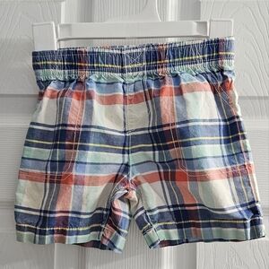 Carter's Multicolor Plaid Kids Shorts